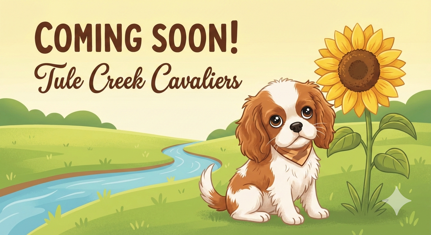Coming Soon - Tule Creek Cavaliers